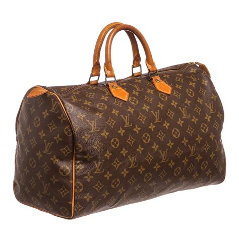 louis vuitton bauletto speedy 40 monogram|louis vuitton bandouiller 40.